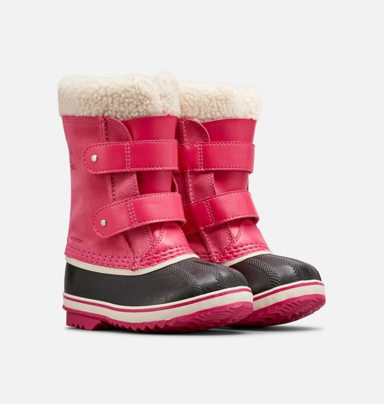 Sorel Barn Vinterkängor Rosa/Svarta - Childrens 1964 Pac™ Strap - UFG-246598